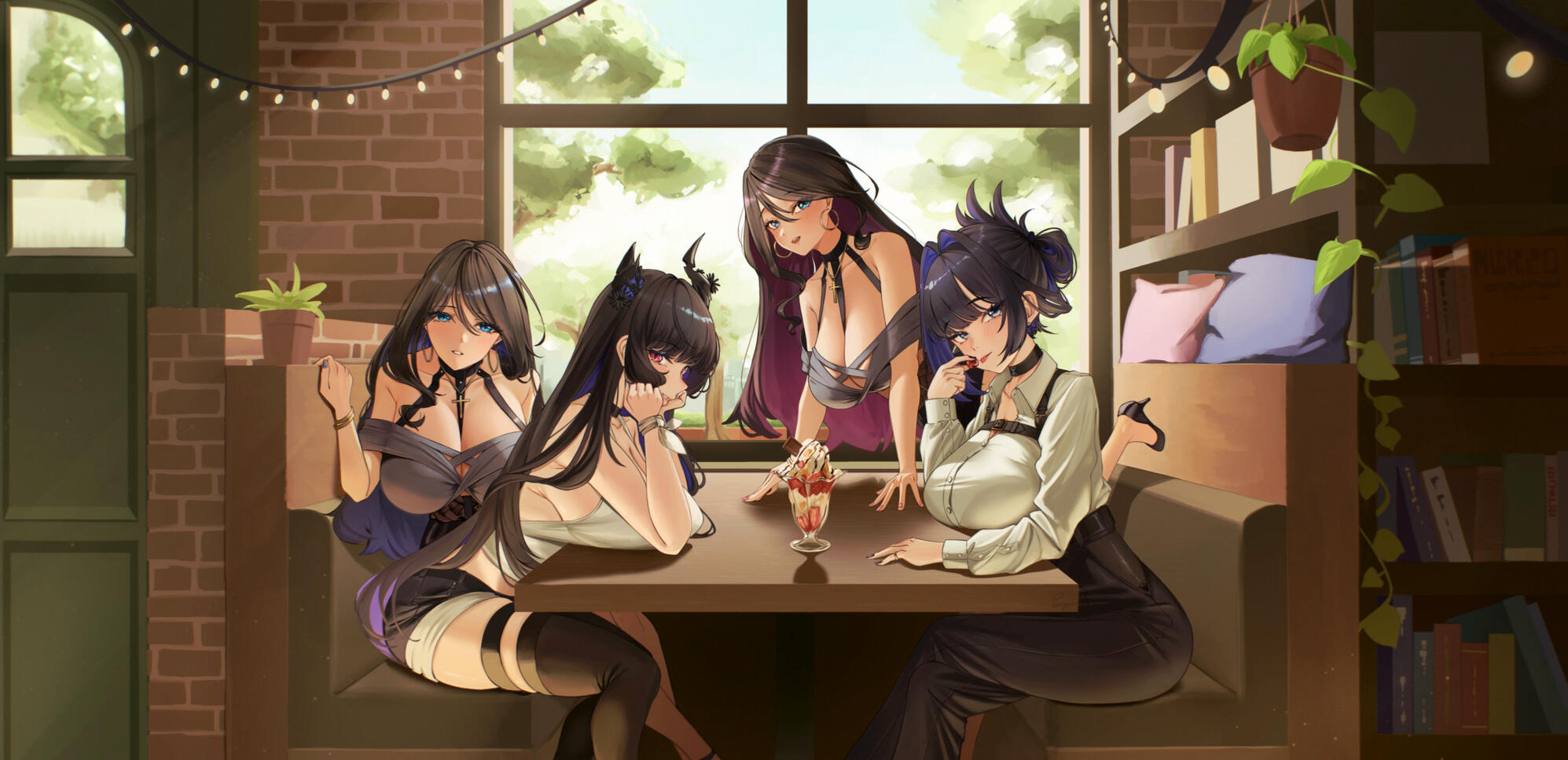 Kronii, Nerissa, Client OCs
